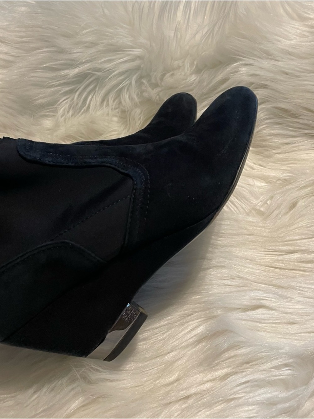 Tory Burch Suede Soc Bootie - Picture 11 of 13